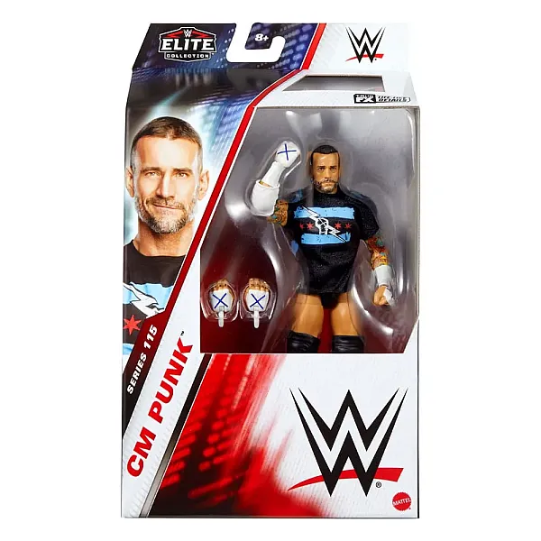 WWE ELITE COLLECTION ACTION FIGURE CM PUNK 15 CM